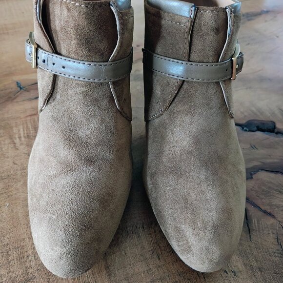 FRANCO SARTO Suede Bootie - Picture 8 of 10